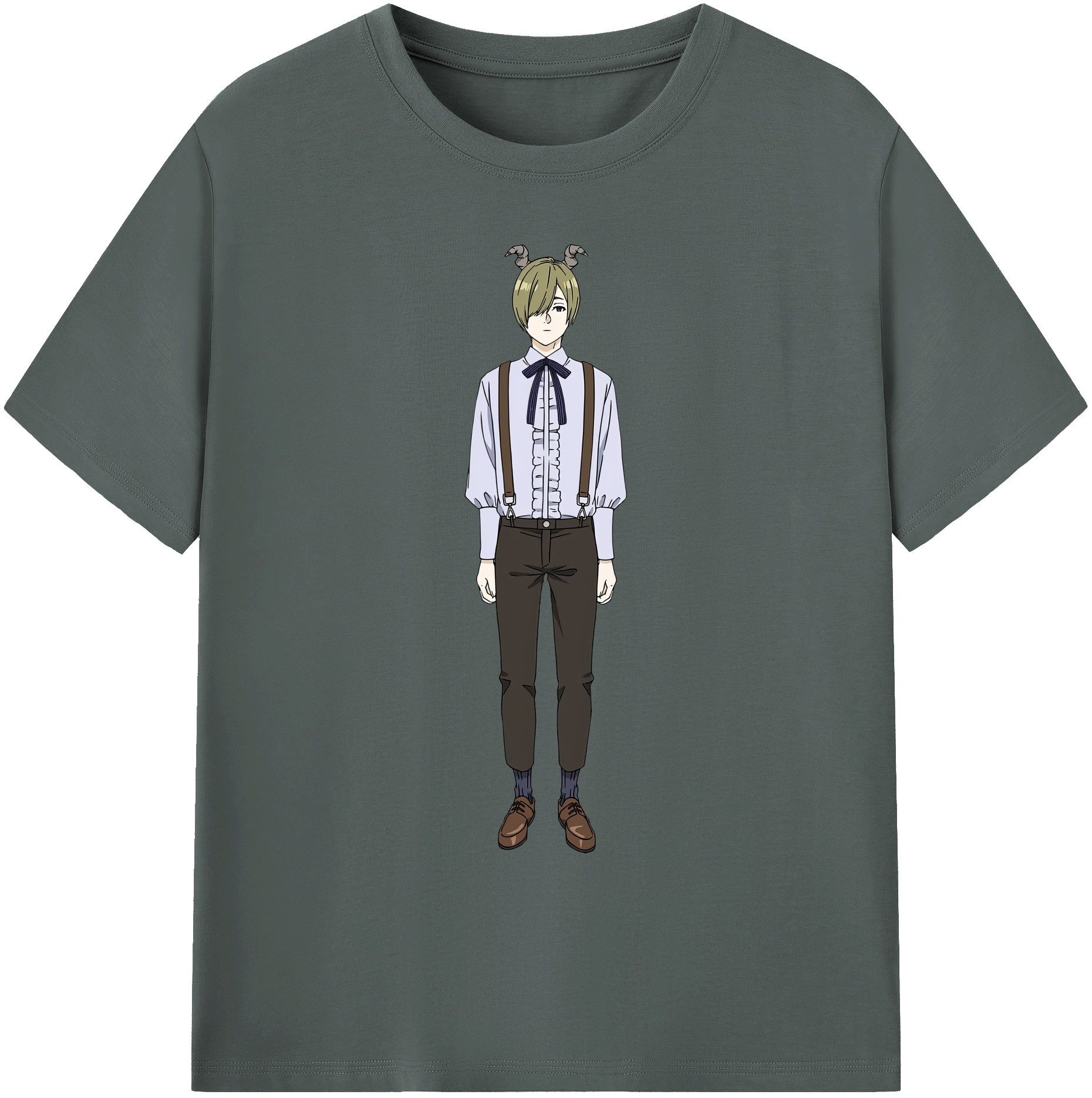 （画像用） 葬送のフリーレン Frieren 綿100％ メンズ半袖Tシャツ｜肌触りやわらか＆通気性